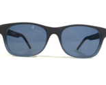 Robert Marc Sonnenbrille 905-272M Schwarz Blau Quadrat Rahmen mit Blauer... - $83.79