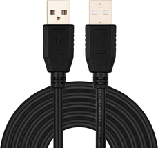 USB a to a Male Cable 40Ft, USB to USB Cable USB Male to Male Cable Doub... - £23.36 GBP