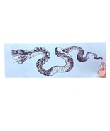 Yeahgoshopping Temporary Snake Tattoo Big Size Black Python Anaconda Fak... - £2.35 GBP
