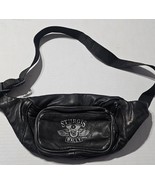 Sturgis Rally Leather Fanny Pack Belt Bag Adjustable Buckle Strap Unisex... - €18,62 EUR