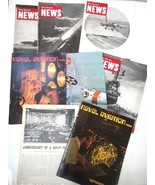 LOT 1956-57 vintage 6 NAVAL AVIATION NEW MAGAZINES +1978 &amp; 1981 (2 more ... - £22.48 GBP