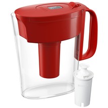 brita Water Filter Pitcher for Tap &amp; Drinking Water with 1 Standard Filter 6 cup - £23.64 GBP