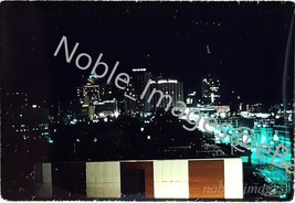 1974 Atlanta Peachtree St. NW at Night Smith Chevrolet Kodachrome 35mm S... - £2.34 GBP