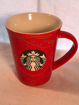 Starbucks 4.25 Inch Red Coffee Mug Mint - £11.93 GBP