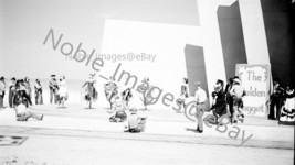 1948 Golden Nugget Stage Show Dancers Railroad Fair Chicago Photo B&amp;W Negative - £3.15 GBP