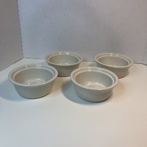 4 Bowls Syracuse China 6&quot; USA 729 White - £23.73 GBP