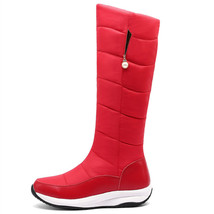 Winter Warm Fashion Genuine Leather Women&#39;s Boots Newest Comfortable Wedged Shoe - £60.43 GBP
