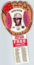 Pepsi-Cola Baseball Trading Card 1977 Ken Griffey Cincinnati Reds MLB Trade - £10.46 GBP