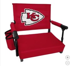 Kansas City Chiefs Stadium Seat NFL Premium Foldable Pocket Red White - $1,597.64 MXN