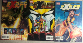 EXILES lot of (3) issues #21 #67 #68  (2003-2005) Marvel Comics FINE - £11.66 GBP