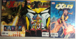 EXILES lot of (3) issues #21 #67 #68  (2003-2005) Marvel Comics FINE - £11.08 GBP