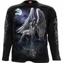 spiral direct inner sorrow  angel gothic mens t shirt long sleeve new wi... - $31.68+