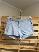 J. Crew Outlet Blue Chambray Shorts Size 4 BBL JD - $9.89