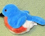 K &amp; M EASTERN BLUE BIRD WILD REPUBLIC INTERNATIONAL PLUSH AUDUBON  STUFF... - $13.50