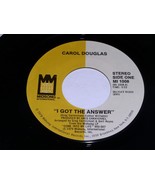 Carol Douglas I Got The Answer We&#39;re Gonna Make It 45 RPM Record Midsong... - $20.56 CAD