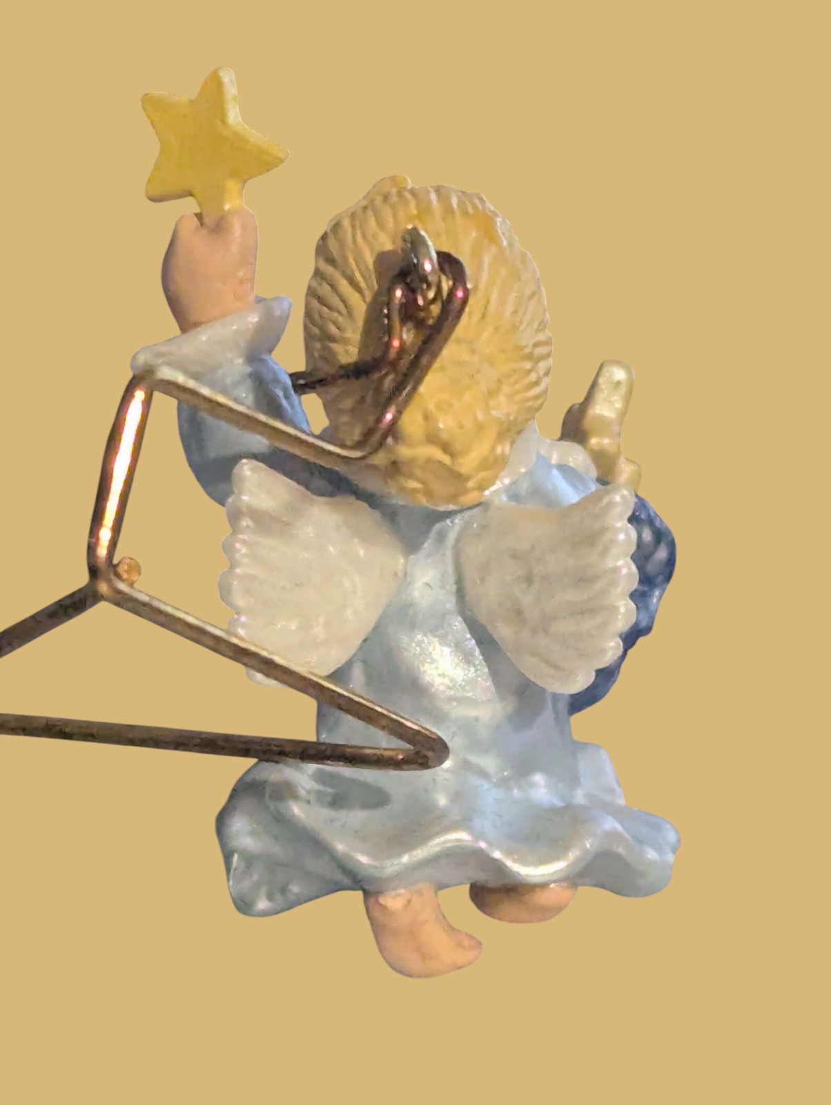 Vintage Little Star Bringer 1989 Angel Hallmark Ornament Keepsake Hand Crafted  Item image 5
