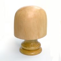 Wooden Hat Block Oval 57cm 23inch. Form Hat. Millinery Supplies Hat Making. - $160.00+