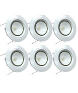 6 pack 5&quot; or 6&quot; LED Dimmable Downlight Recessed Light Retrofit 14w 5000k... - $76.95 CAD