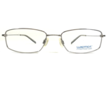 Luxottica Brille Rahmen Memorize 6539 3035 Silber Rechteckig 51-18-130 - $36.93