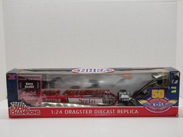 Racing Champions Chase The Race NHRA Scelzi 1:24 Dragster Diecast Replica Matco - £23.69 GBP