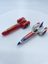 Vintage Hotwheels Tricar X-8 Lot Evil Knievel Rocket Cars 1979 Red and White - £7.41 GBP