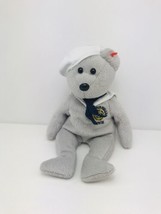 Ty Beanie Baby RONNIE - The USS Ronald Reagan Bear 2003 White Plush Stuf... - £7.45 GBP