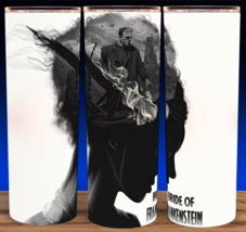 Bride of Frankenstein Universal Monsters Black and White Cup Mug Tumbler... - $19.75