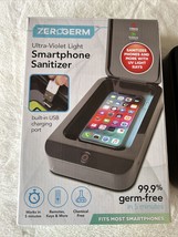 Zerogerm Ultra-Violet Light Smartphone Sanitizer with Built-In USB Charg... - $11.30