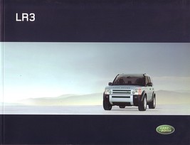 2006 Land Rover LR3 sales brochure catalog 2nd Edition US 06 Discovery - $10.00