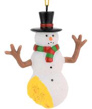 NO PACKAGING Funny Pee on Snowman Christmas Ornament Xmas Santa Claus Ho... - $10.00