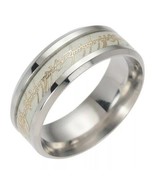 Luminous Lord of The rings Ring Glow in the dark Titanium Rings for Men ... - £12.57 GBP