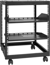 Vevor 12U Open Frame Server Rack, 23&#39;&#39;-40&#39;&#39; Adjustable Depth, Free Stand... - £83.37 GBP