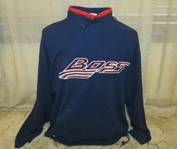 Boss by I.G. Design Men&#39;s  Pullover Sweater XL Color: Navy/Red - £23.35 GBP