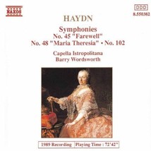 Joseph Haydn : Symphonies Nos. 45, 48, 102 CD (1993) Pre-Owned - £11.95 GBP