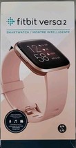 Fitbit Versa 2 Activity Tracker - Petal/Copper Rose Free Shipping See Ph... - £58.37 GBP