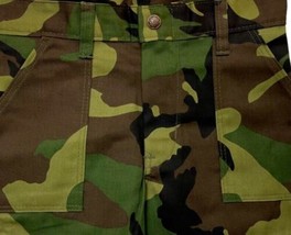 Camouflage Shorts Unisex CHILD Size 12 - Waist 13&#39;&#39; - Cut-90 Made In USA... - $4.93
