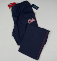 Polo Ralph Lauren Mens M Pajama Lounge Pants Sleepwear Navy/Red Polo 67 NWT - £34.48 GBP
