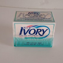 Vintage 1992 NEW Ivory Soap Ultra Safe Skin Care Bar Fragrance Free 2 Pk... - $26.17