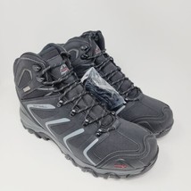 NORTIV 8 Men&#39;s Hiking boots Size 12 Black Grey Ankle High Waterproof 160... - £31.14 GBP