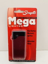 Scripto Wide Body Electronic Mega Lighter w/ Adjustable Flame *Lavender ... - £7.67 GBP