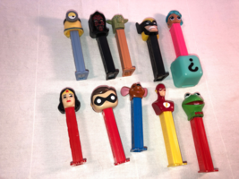 10 Pez Dispensers Lot 5 - £15.87 GBP