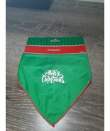 Brand New Dog Bandana SMALL Green Merry Christmas - €16,04 EUR