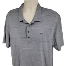 Travis Matthew Gray Golf Polo Shirt Men&#39;s Size XXL - £17.37 GBP