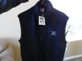 METALLICA - Death Magnetic Tech Vest Full Zip Up Black ~BRAND NEW~ L - $64.35