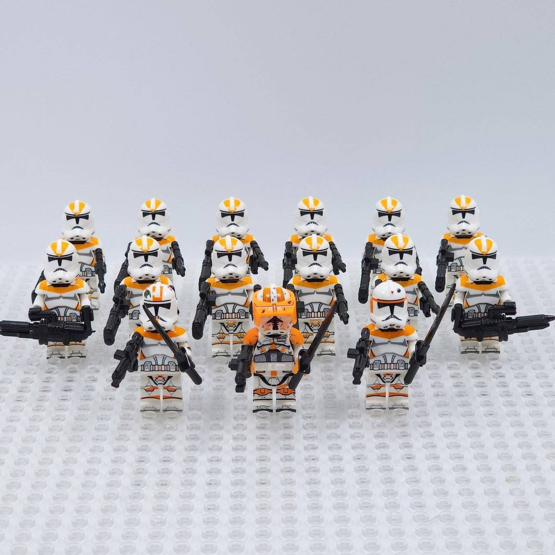 15pcs Clone Wars 212th Republic Battalion Army Set Custom Minifigures