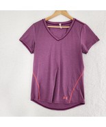 Under Armor Purple Women&#39;s Athletic Shirt Iso Chill Medium - £8.56 GBP