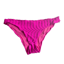 Good American Womens Plus Size 7 4X Bikini Bottom Hawaiian Pink Textured... - $28.04