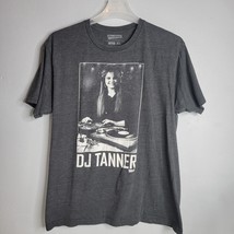 Full House Shirt Mens XL DJ Tanner Tee Ripple Junction Gray Retro - $19.00