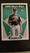 1993 Topps - Gold #538 Jimmy Baron (RC) - £0.79 GBP