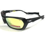 Liberty Sport Seguridad Sol Cuadrado Negro Envuelva Con / Lentes Espejad... - $46.38